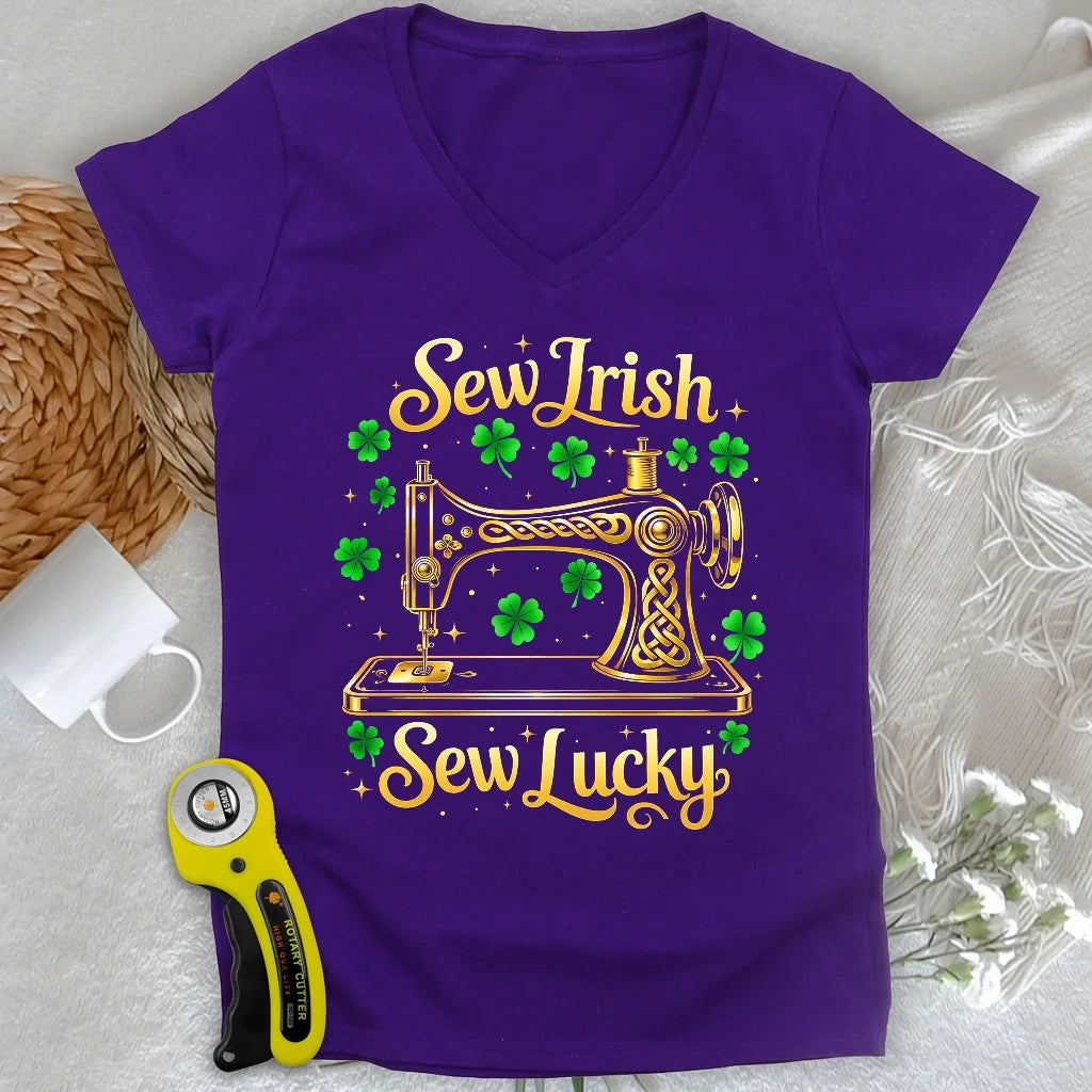 Sew Lucky Lady V-neck