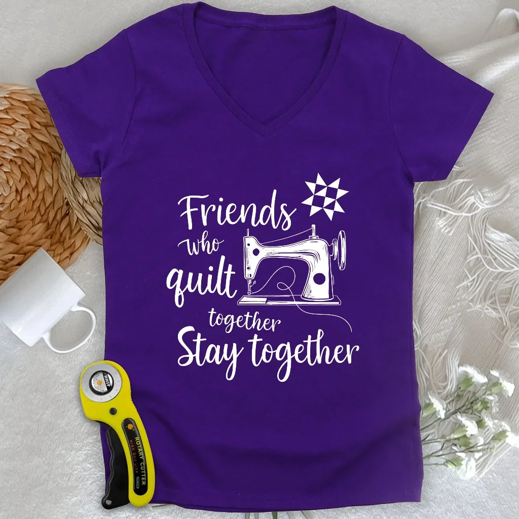 Stay Together Lady V-neck