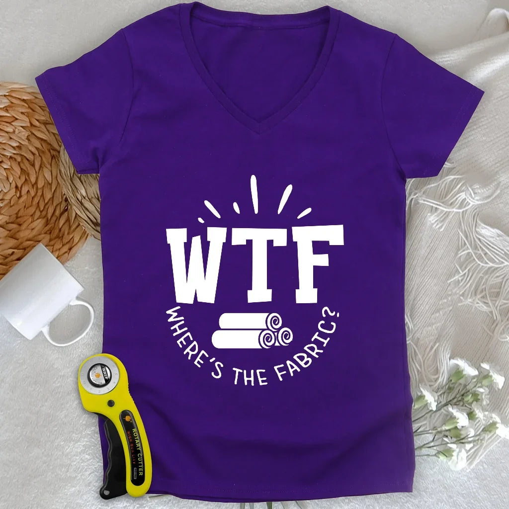 WTF Lady V-neck