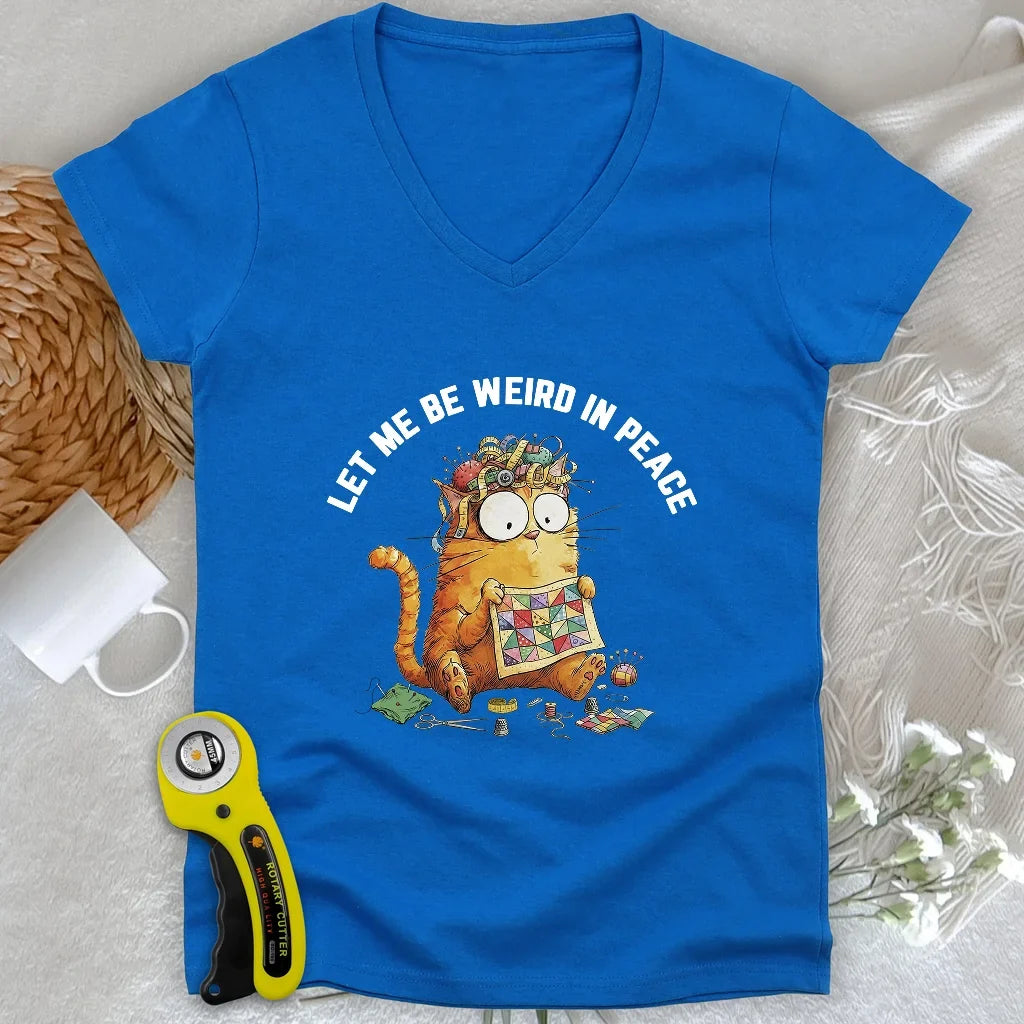 Be Weird Lady V-neck