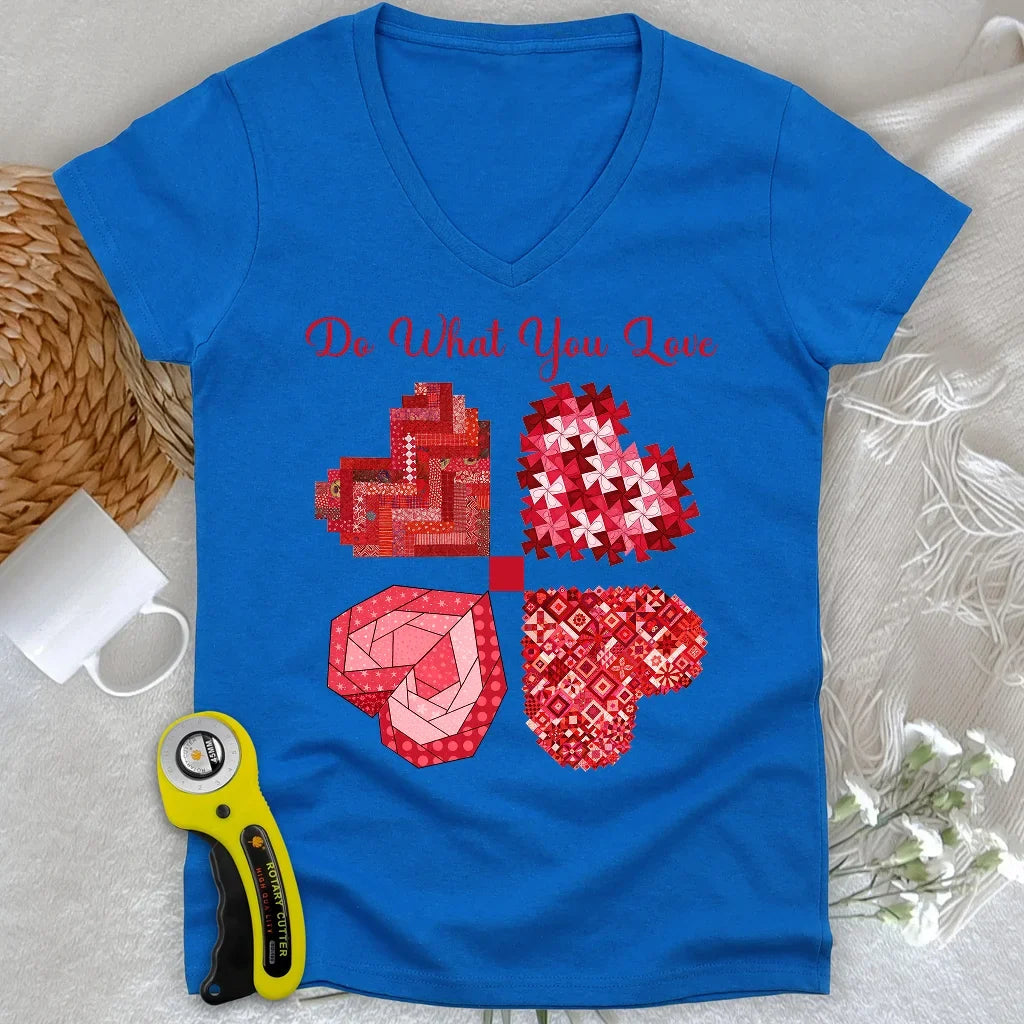 Do What You Love Lady V-neck