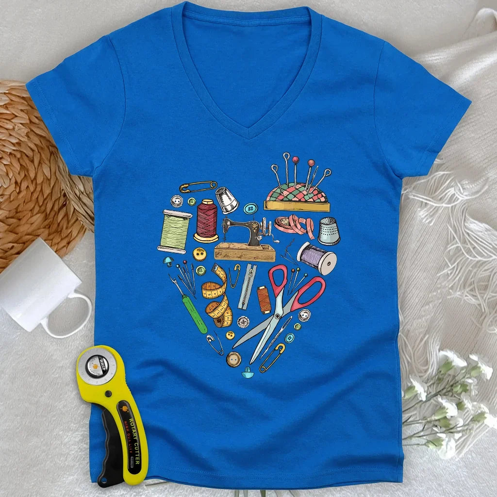 Guilty at heart Lady V-neck