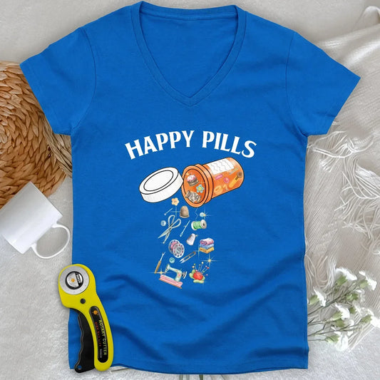 Happy pills Lady V-neck