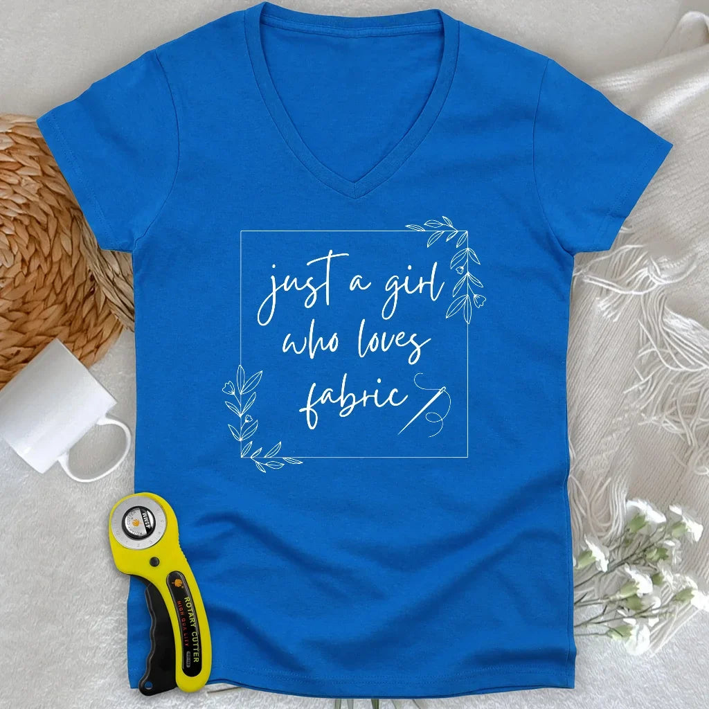 Love Fabric Lady V-neck