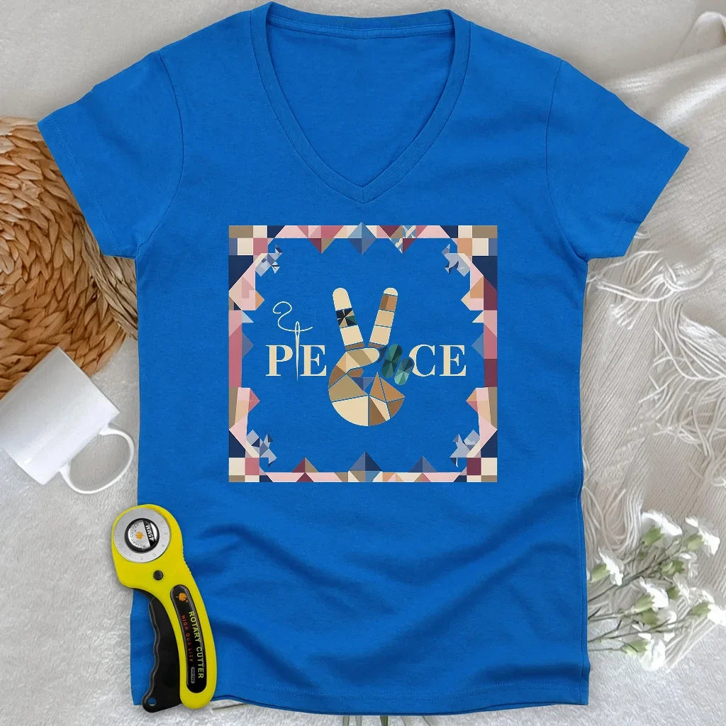 Piece & Peace Lady V-neck