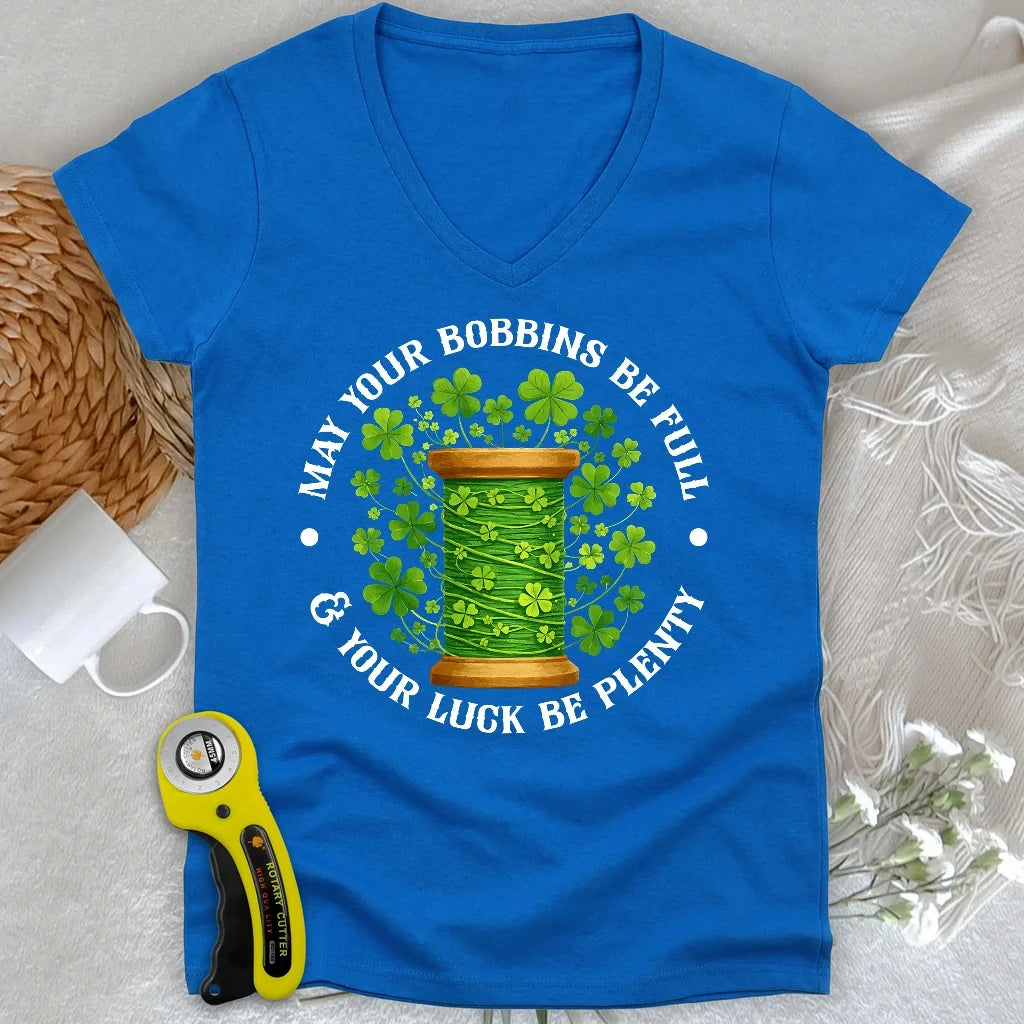 Plenty of Luck Lady V-neck