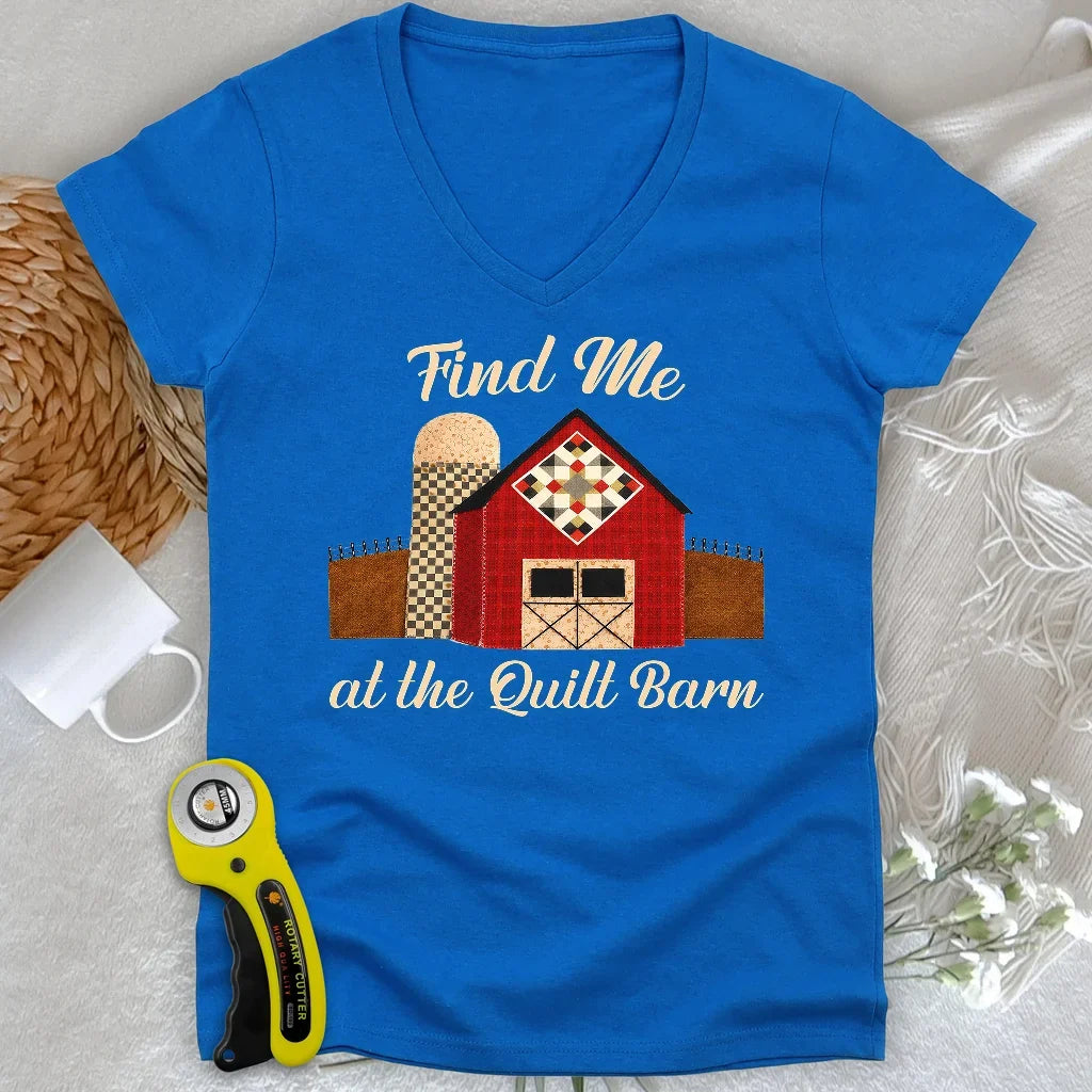Quilt Heritage Lady V-neck
