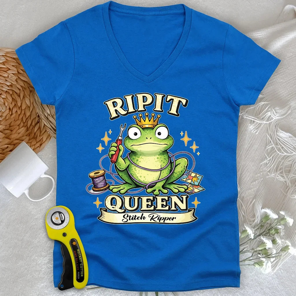 RIPIT Queen Lady V-neck