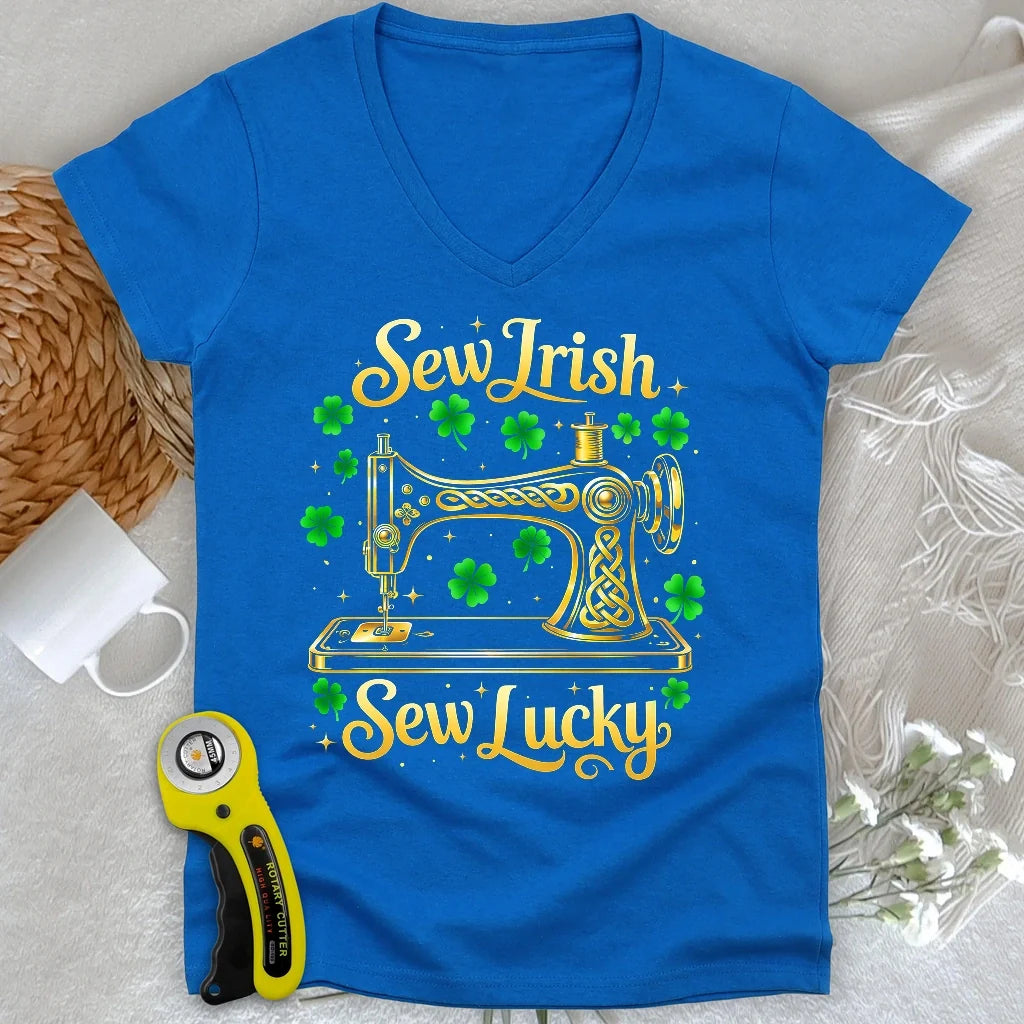 Sew Lucky Lady V-neck