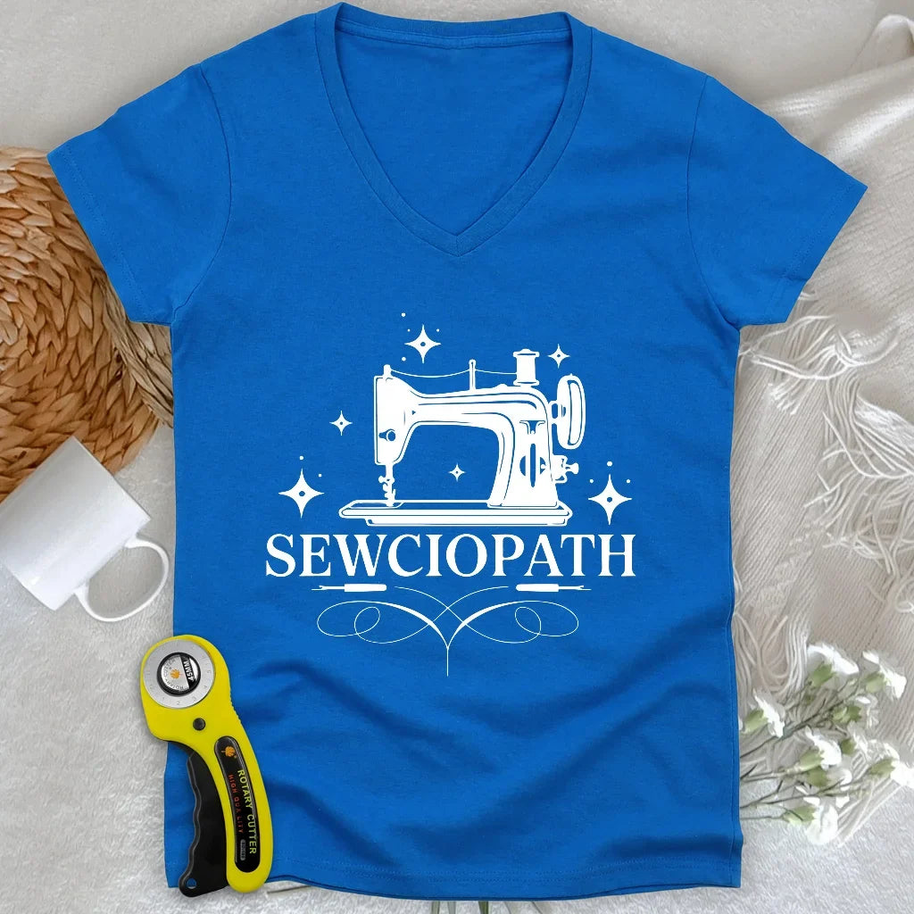 Sewciopath Lady V-neck