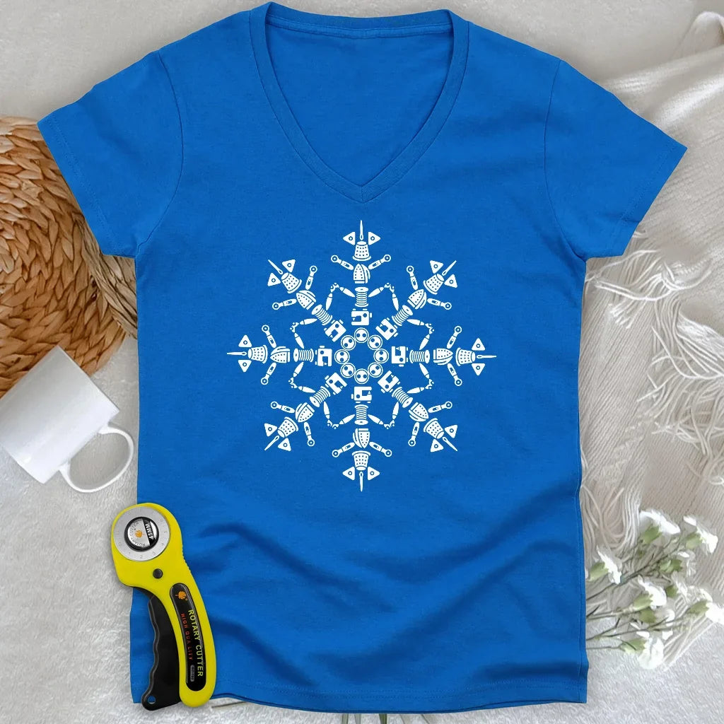 Sewflake Lady V-neck