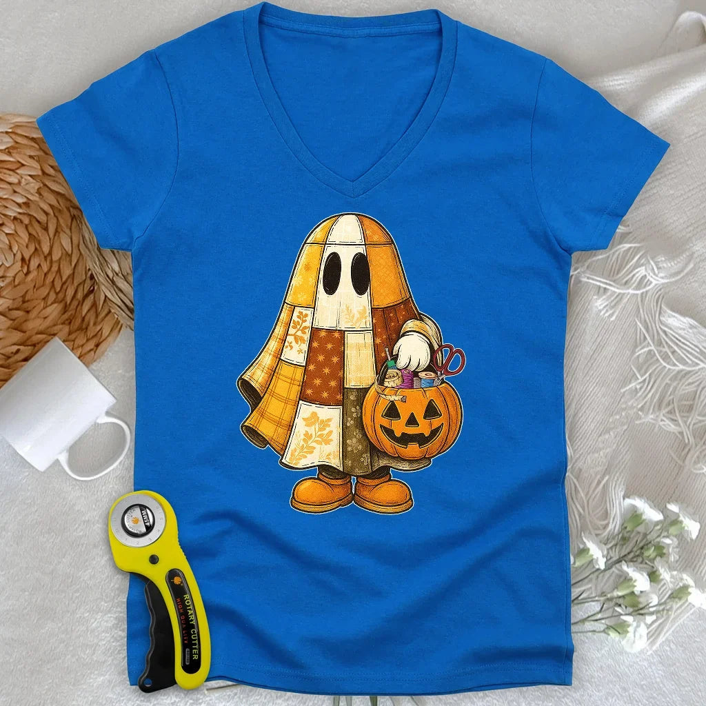 The Patchening Lady V-neck