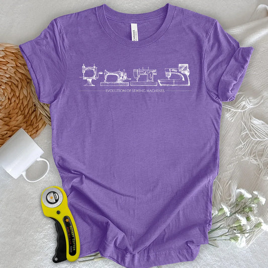 Sewing Machine Evolution T-shirt