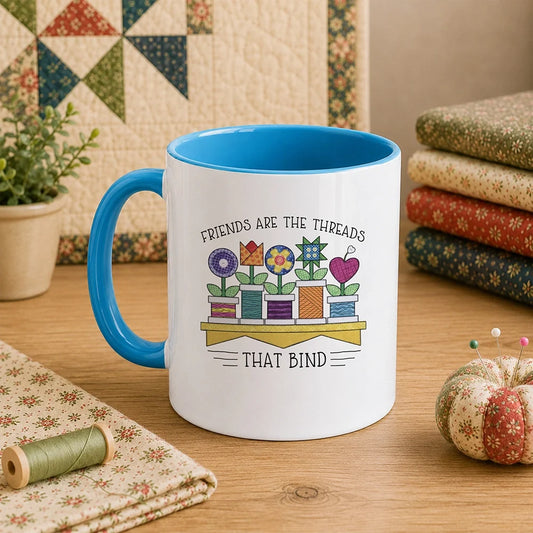 Spool Flowers 11oz Mug