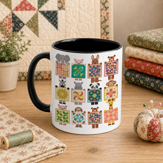 Woodland Patchwork Crew 11oz Mug