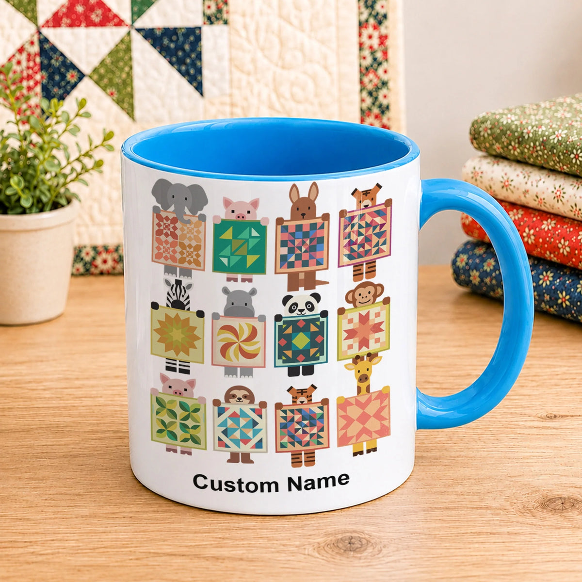 Woodland Patchwork Crew 11oz Mug