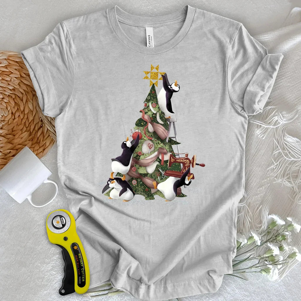 Blizzard Quilt Crew T-shirt