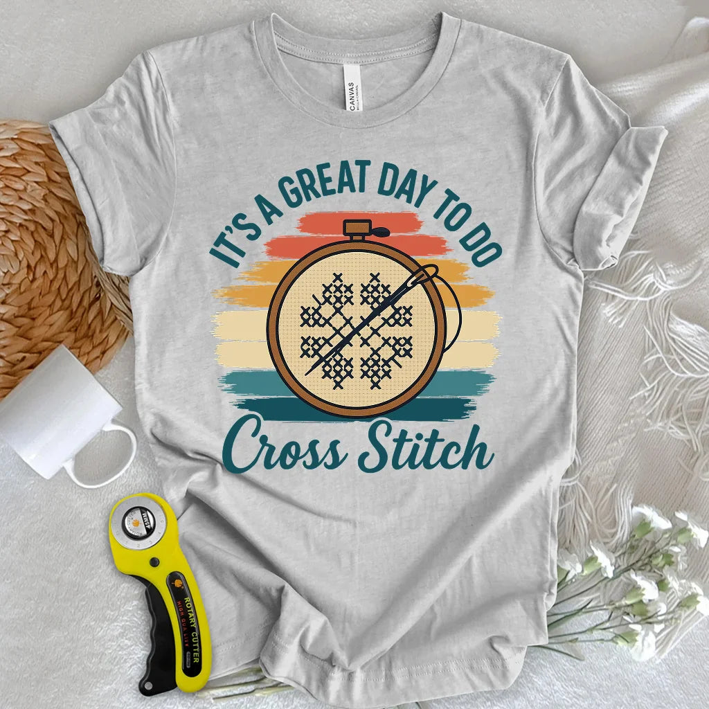 Great Day to Stitch T-shirt
