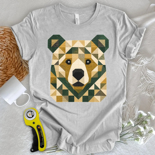 Patchwork Forest Bear T-shirt