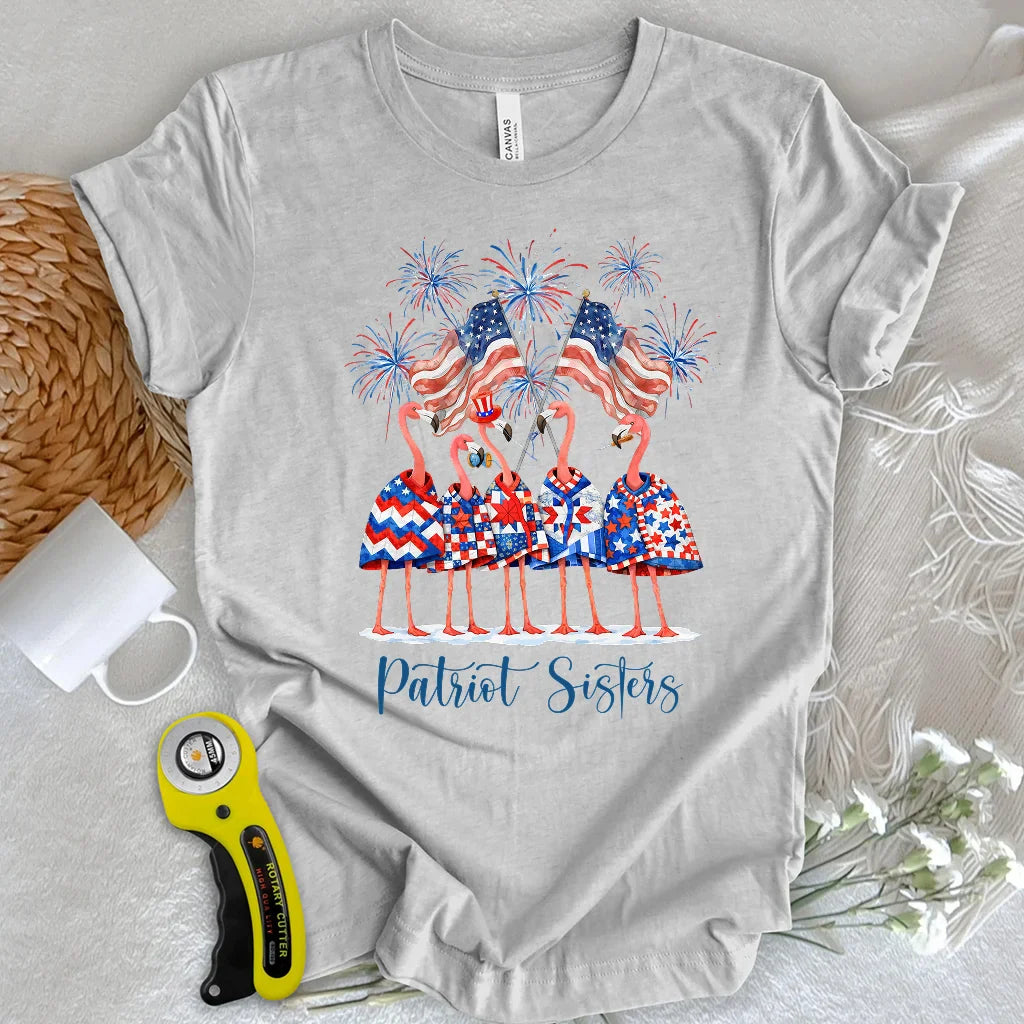 Patriot Quilt Sisters T-shirt
