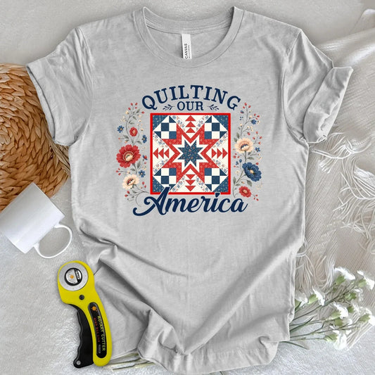 Patriotic Quilter T-shirt