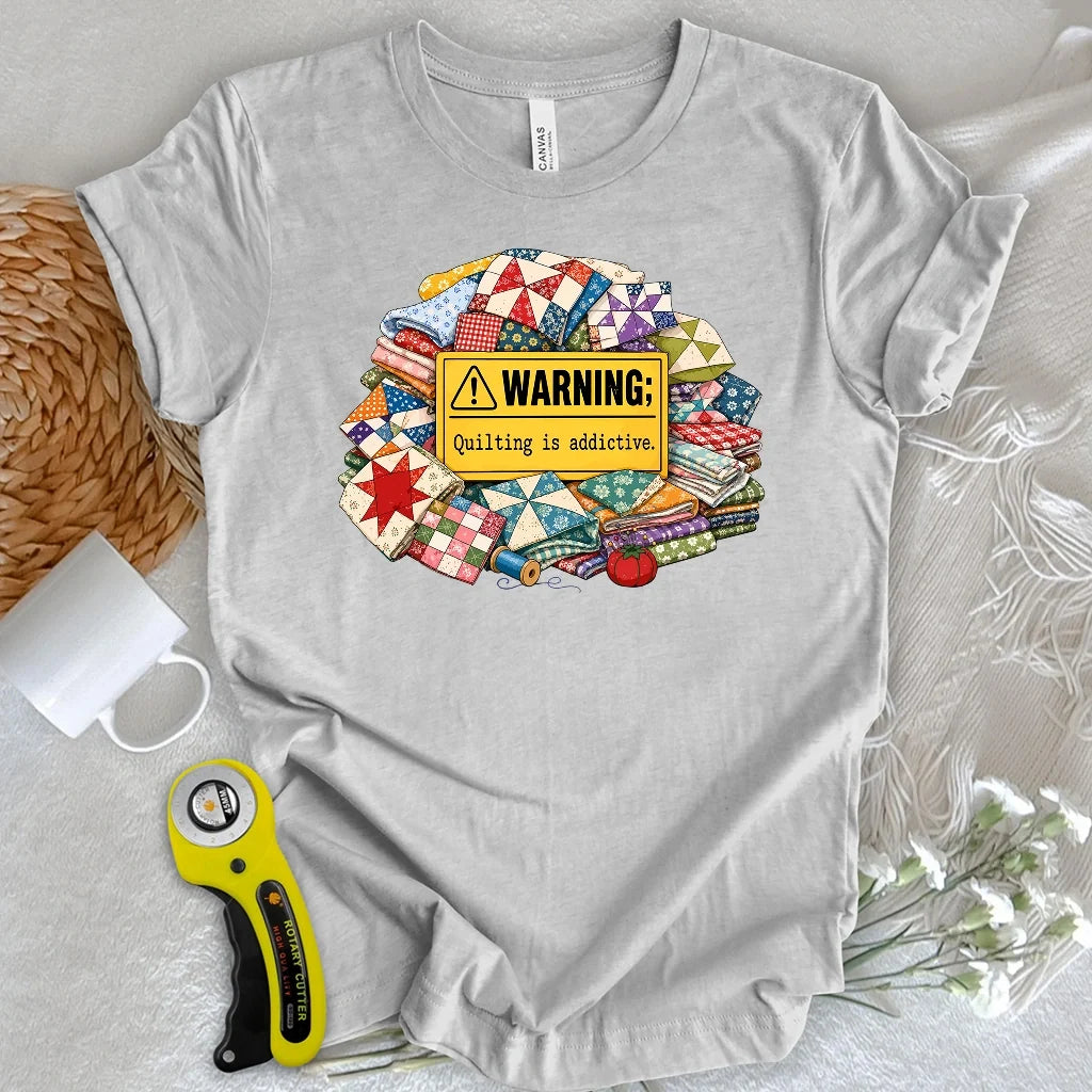 Quilt Warning T-shirt