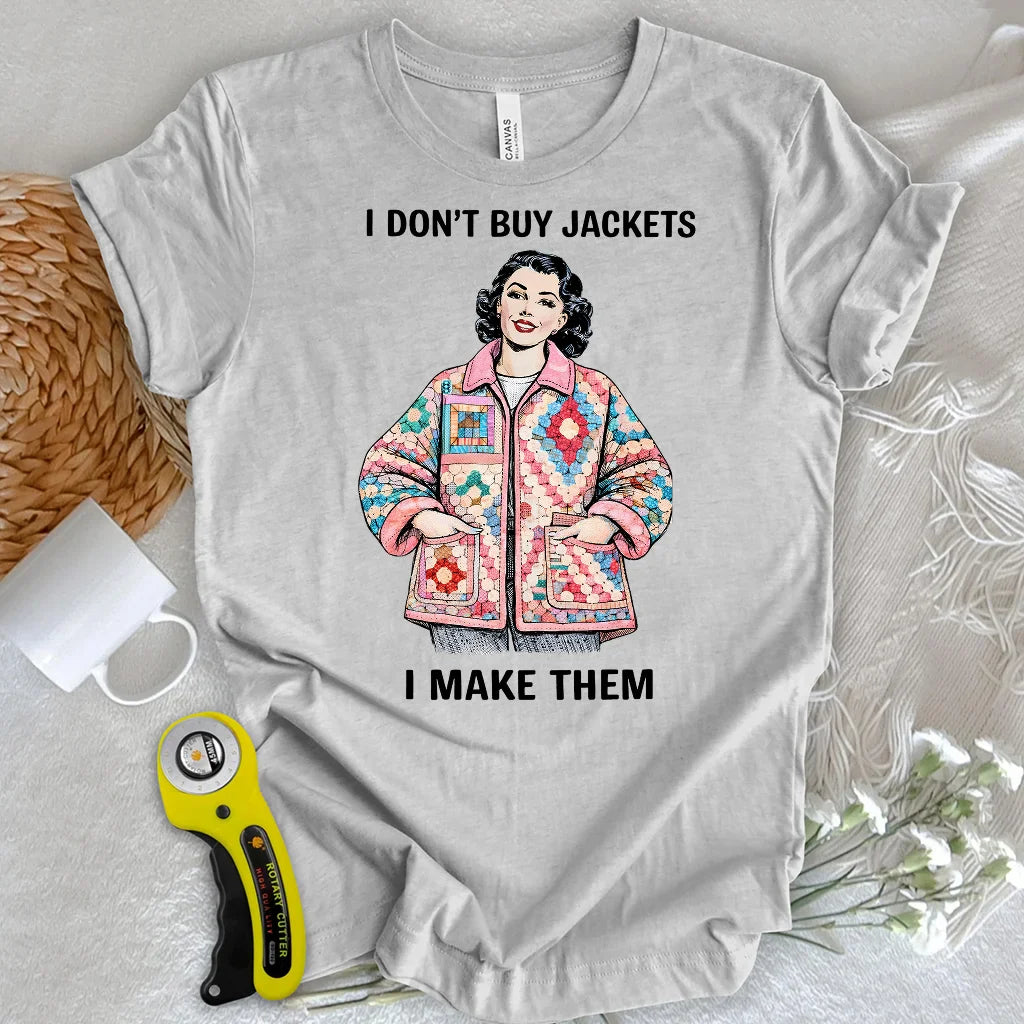 Quilted Jacket T-shirt