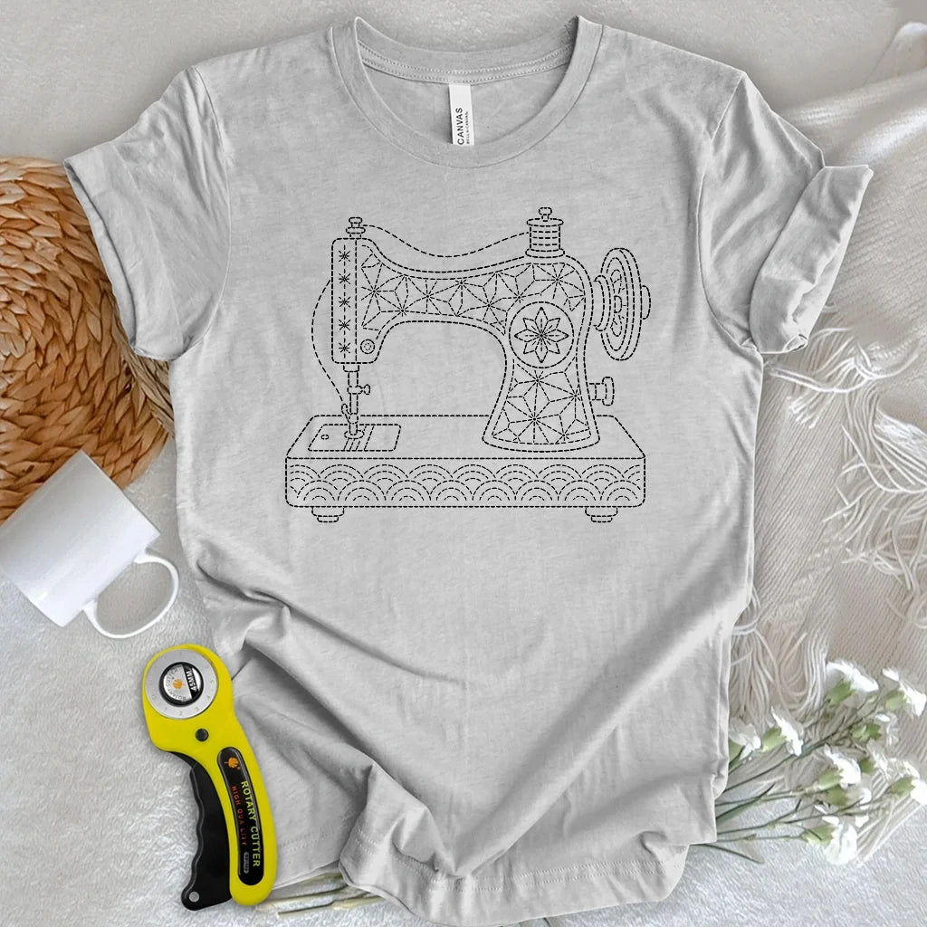 Sashiko Sewing Machine T-shirt