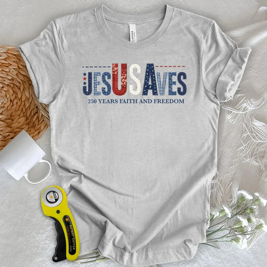 Stitching Faith Since 1776 T-shirt