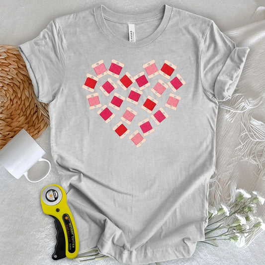 Threads Heart T-shirt