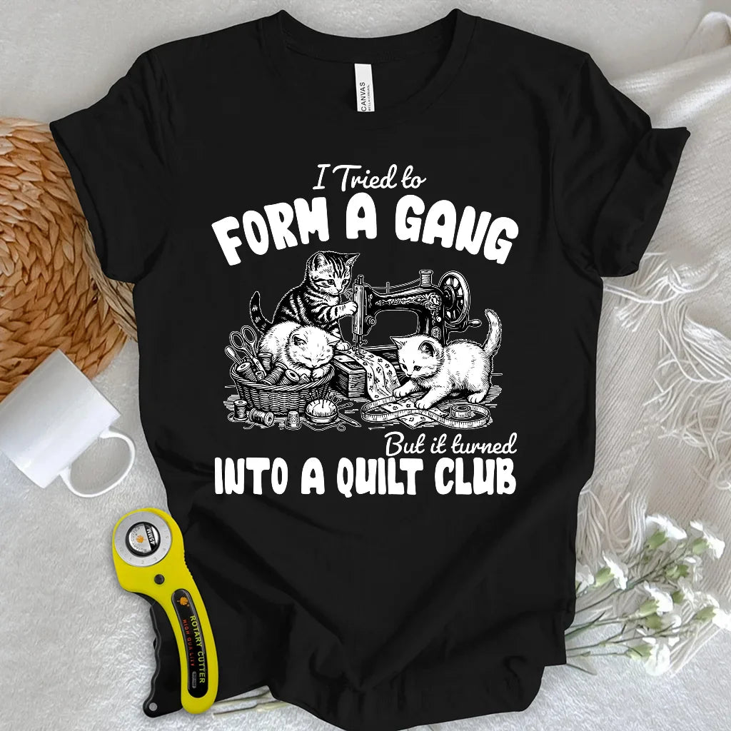 A Quilt Club T-shirt