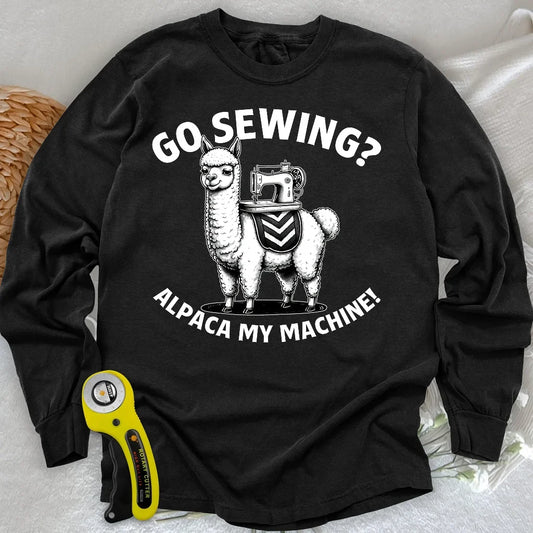 Alpaca Machine Long Sleeve T-shirt