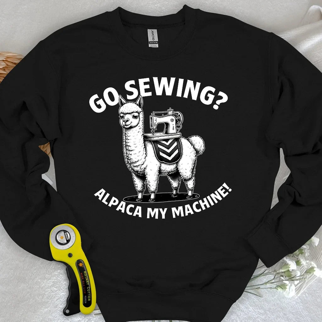 Alpaca Machine Sweatshirt