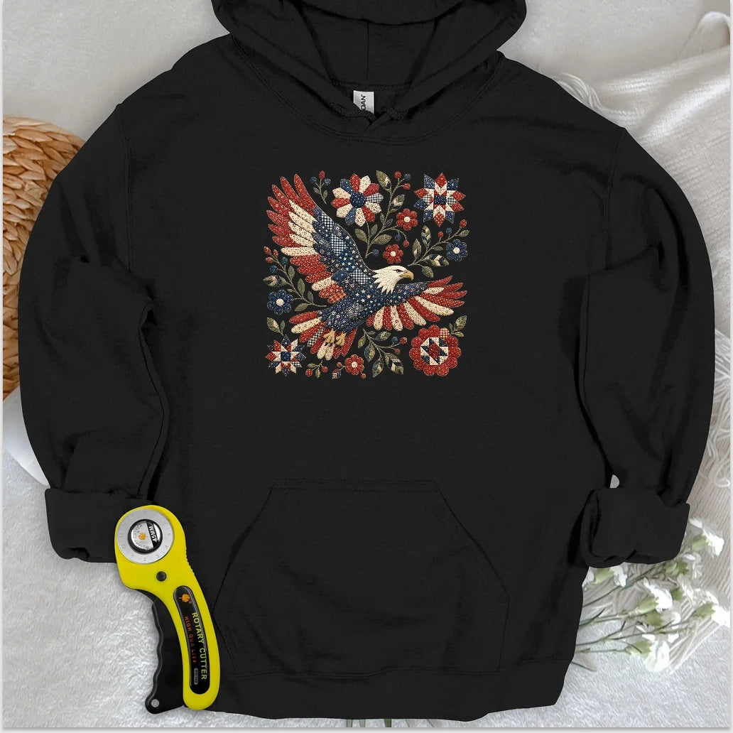 American Eagle Appliqué Hoodie