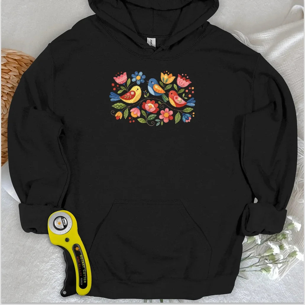 Appliqué Garden Hoodie