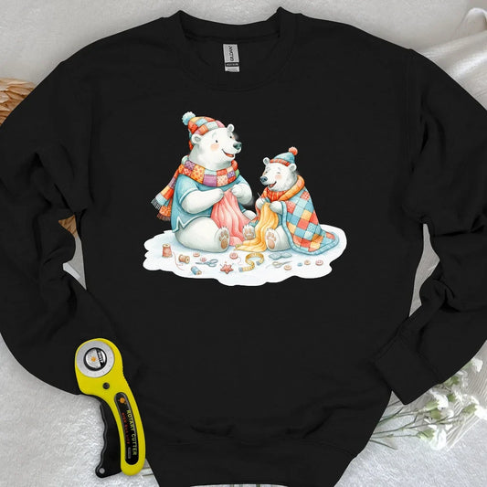 Beary Quilt Time Sweatshirt