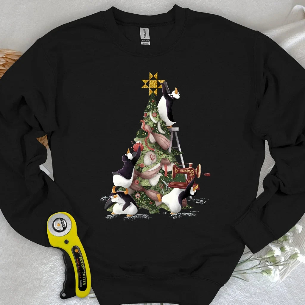 Blizzard Quilt Crew Sweatshirt