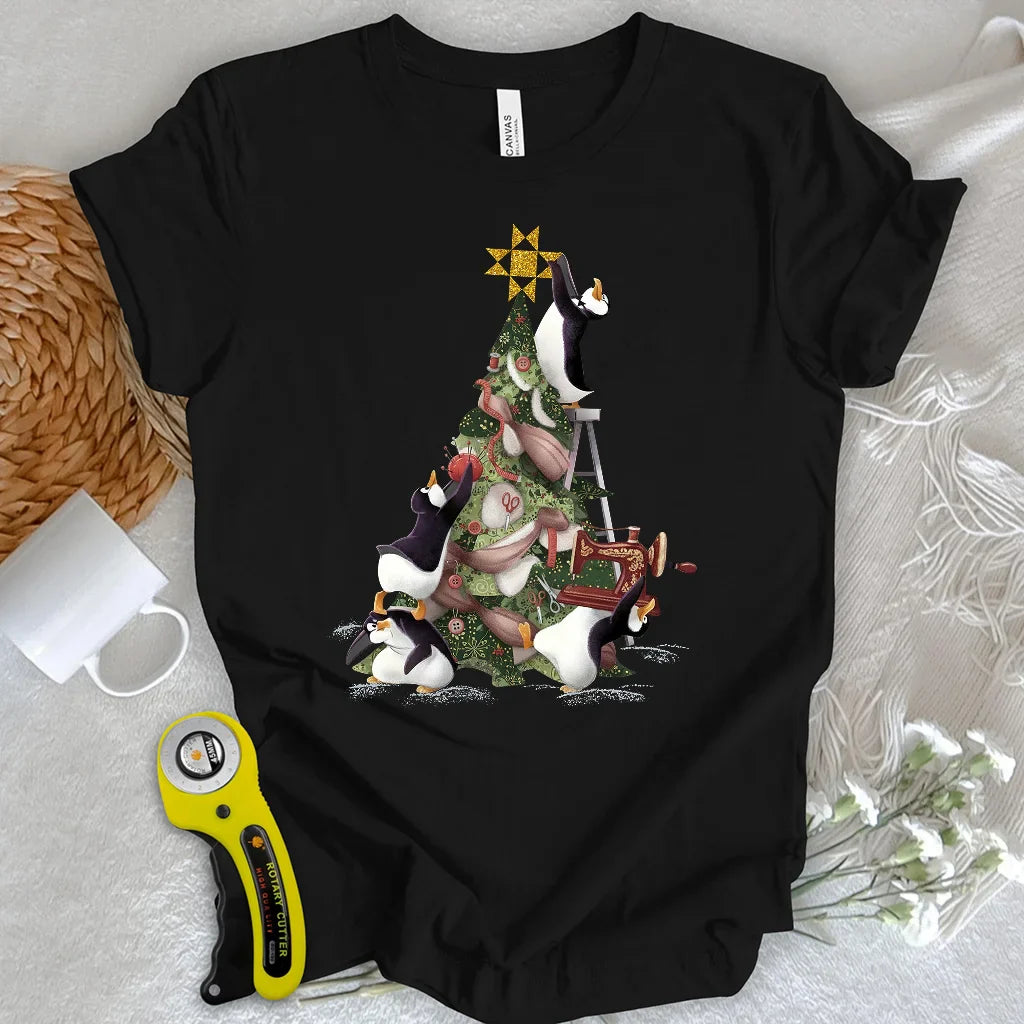 Blizzard Quilt Crew T-shirt
