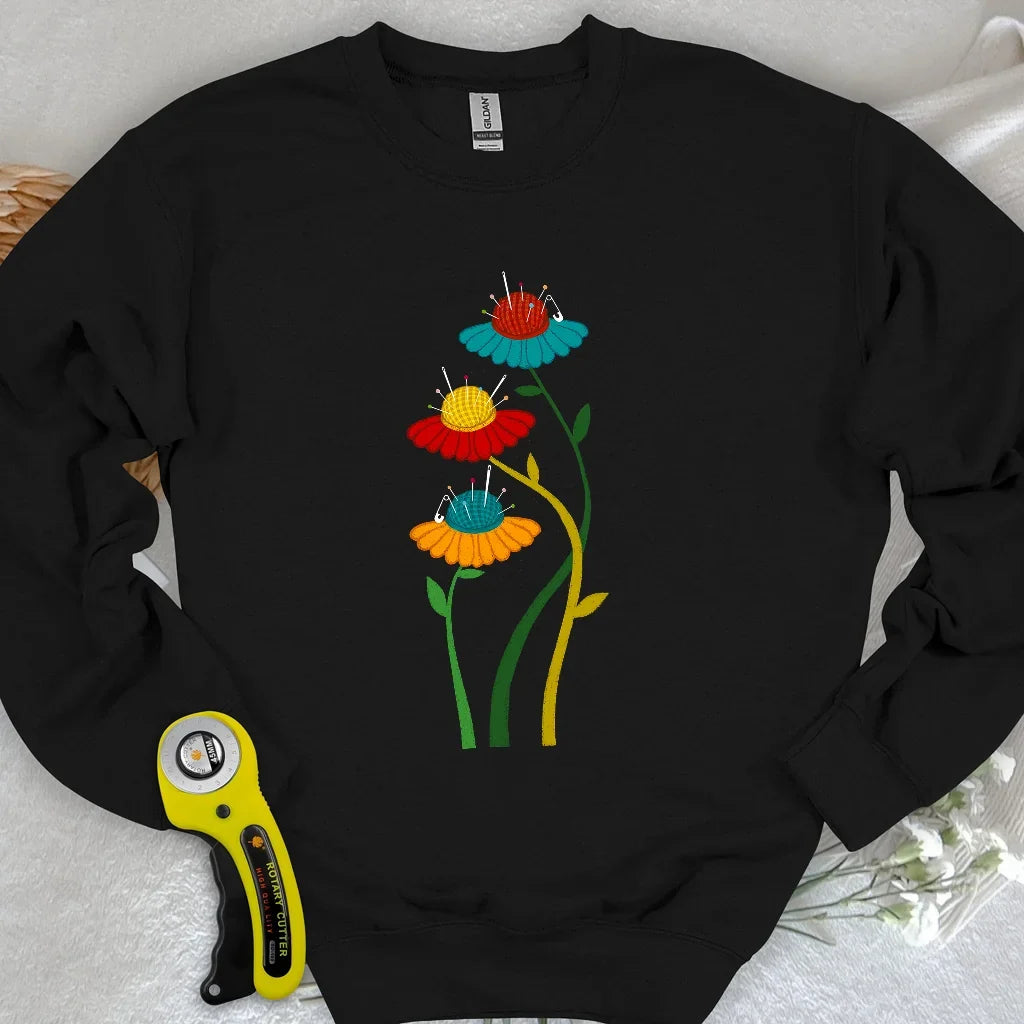 Blooming Pin Cushions Sweatshirt