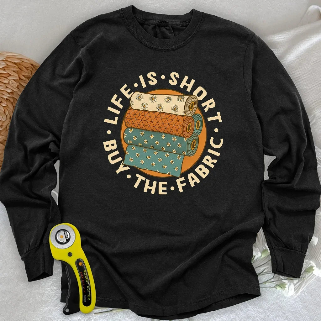 Buy The Fabric Long Sleeve T-shirt