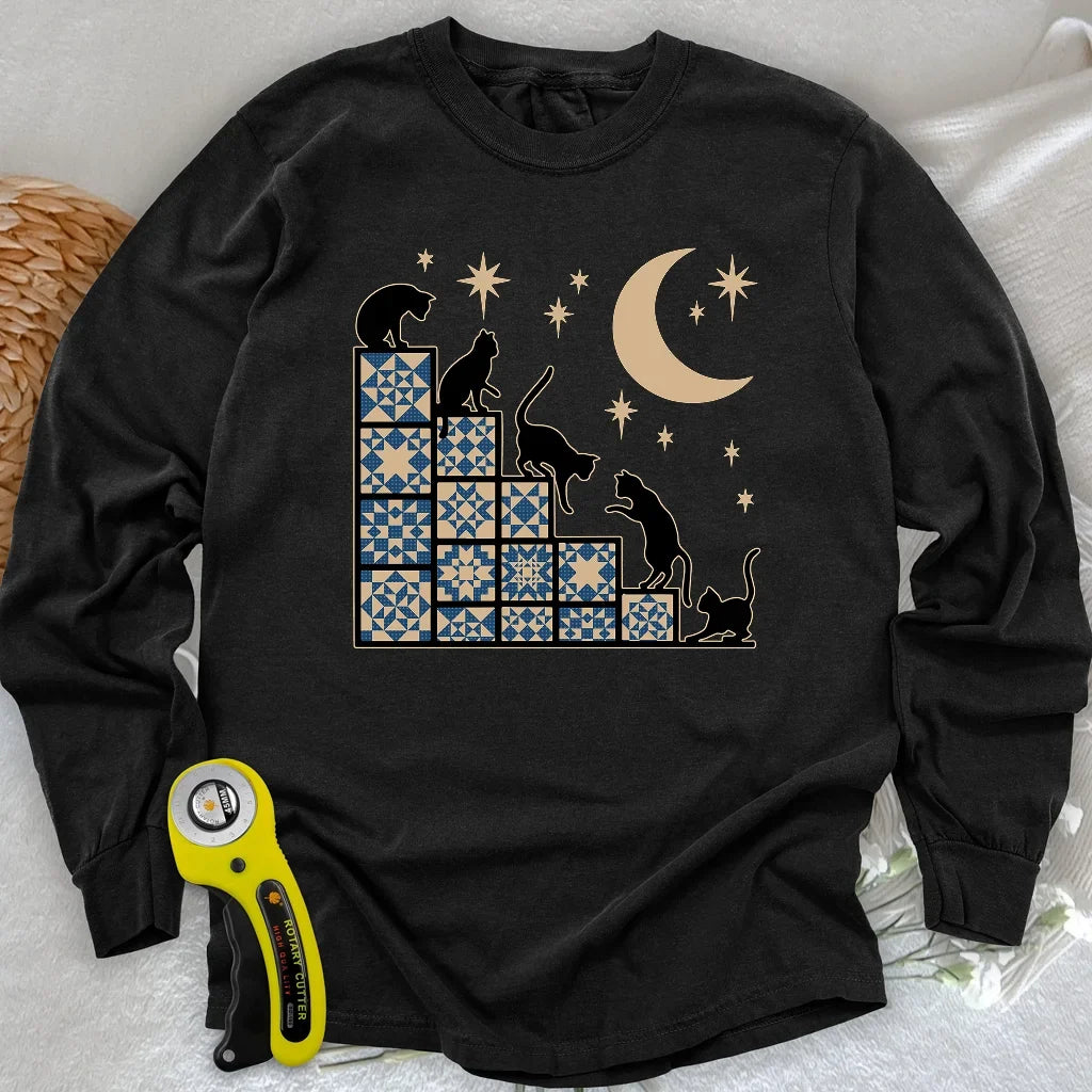 Climbing to the Moon Long Sleeve T-shirt