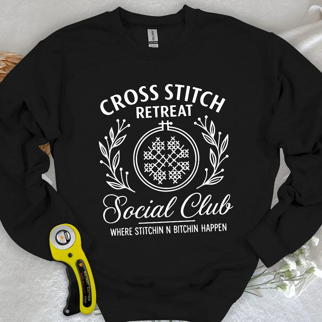 Cross Stitch Retreat Sweatshirt