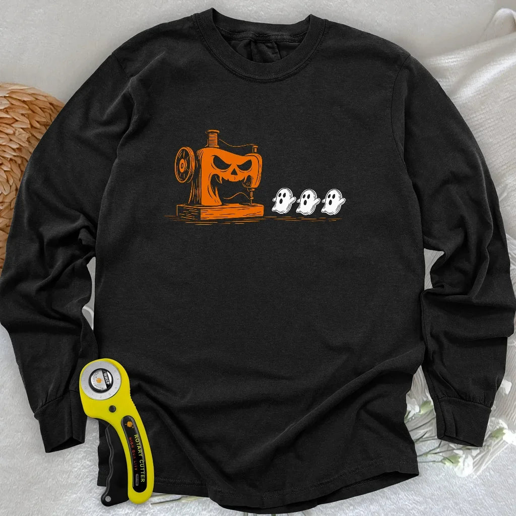 Demon Stitch Machine Long Sleeve T-shirt