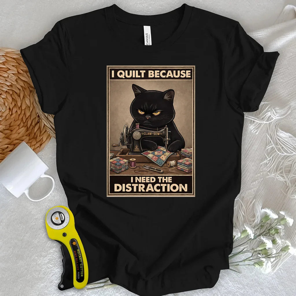 Don't Mess with the Quilter T-shirt