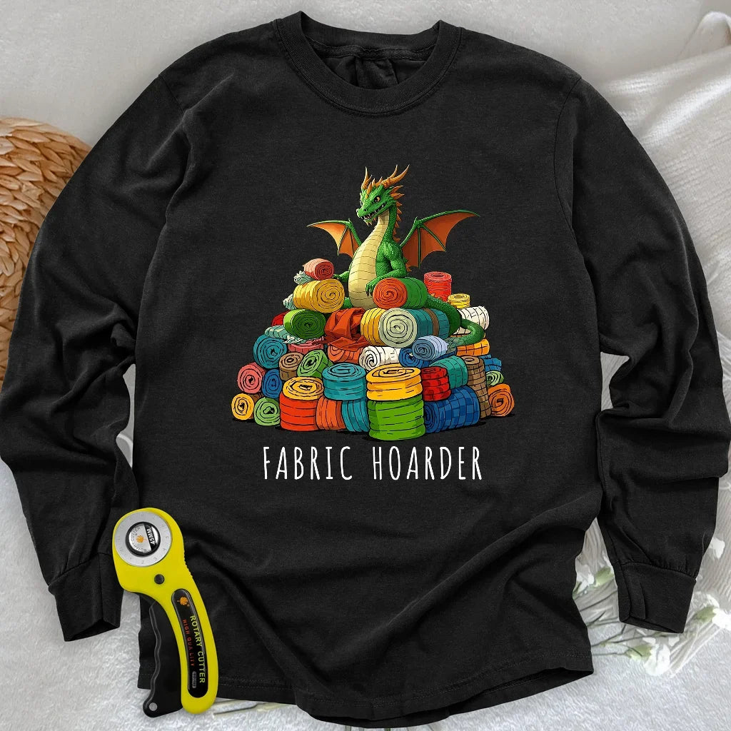 Dragon Fabric Hoarder Long Sleeve T-shirt