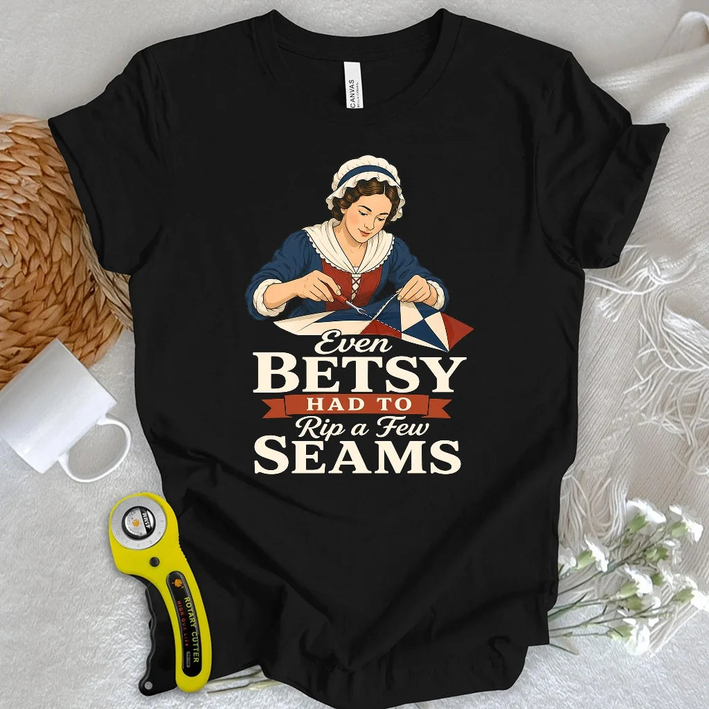 Even Betsy Rips Seams T-shirt