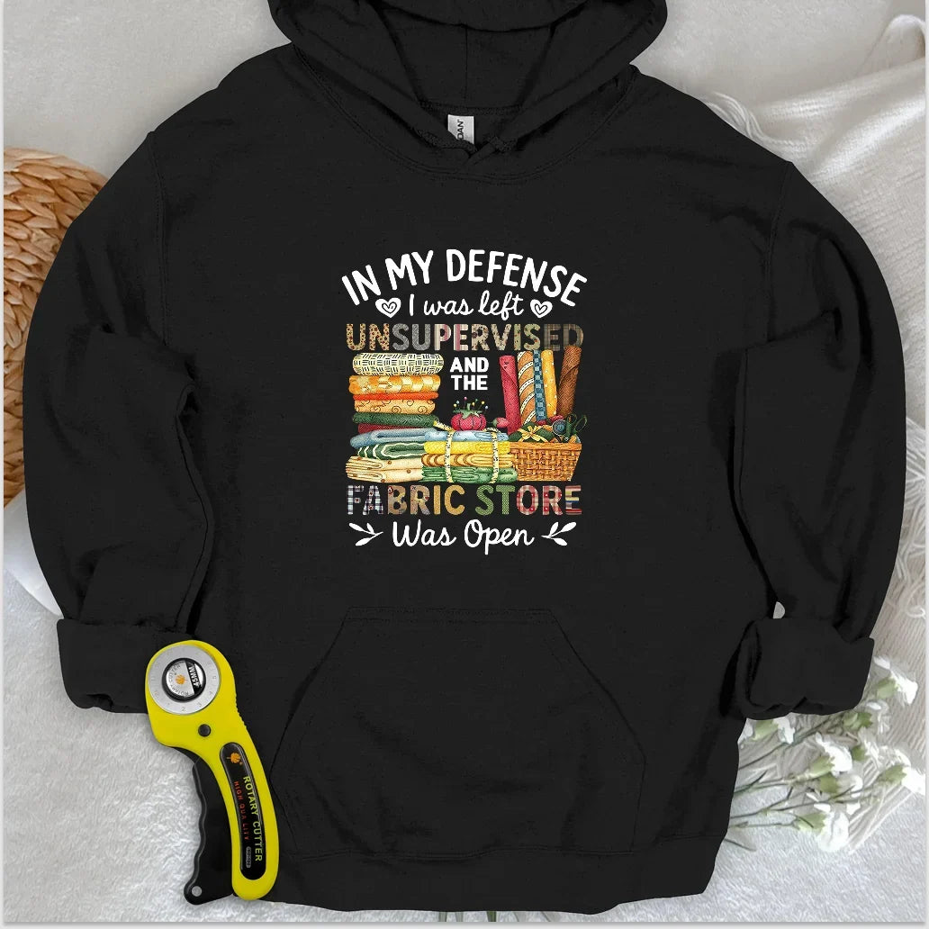 Fabric Mischief Hoodie