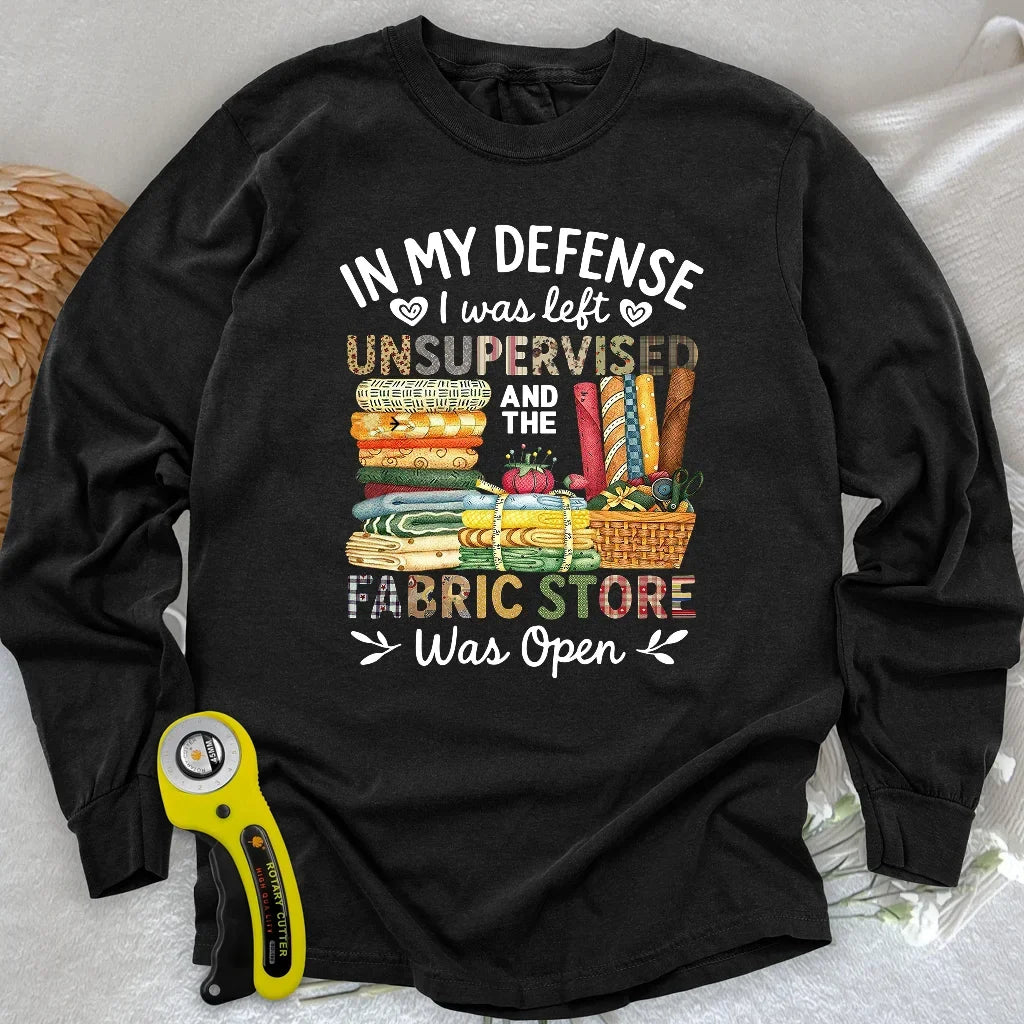 Fabric Mischief Long Sleeve T-shirt