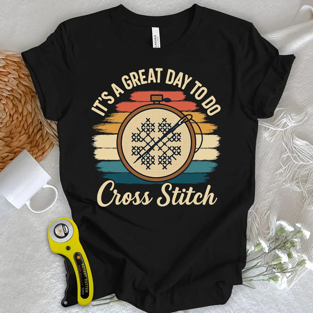 Great Day to Stitch T-shirt