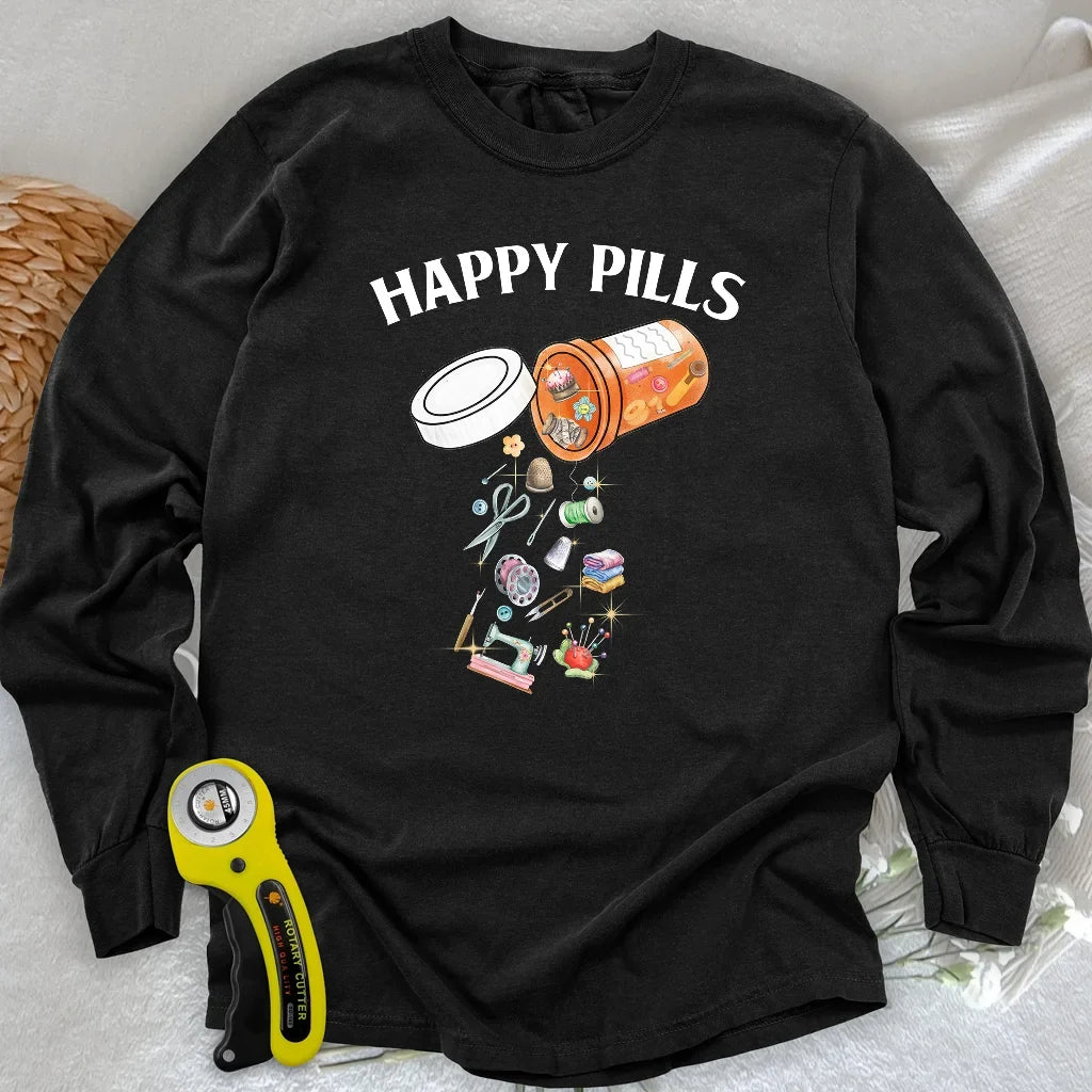 Happy pills Long Sleeve T-shirt